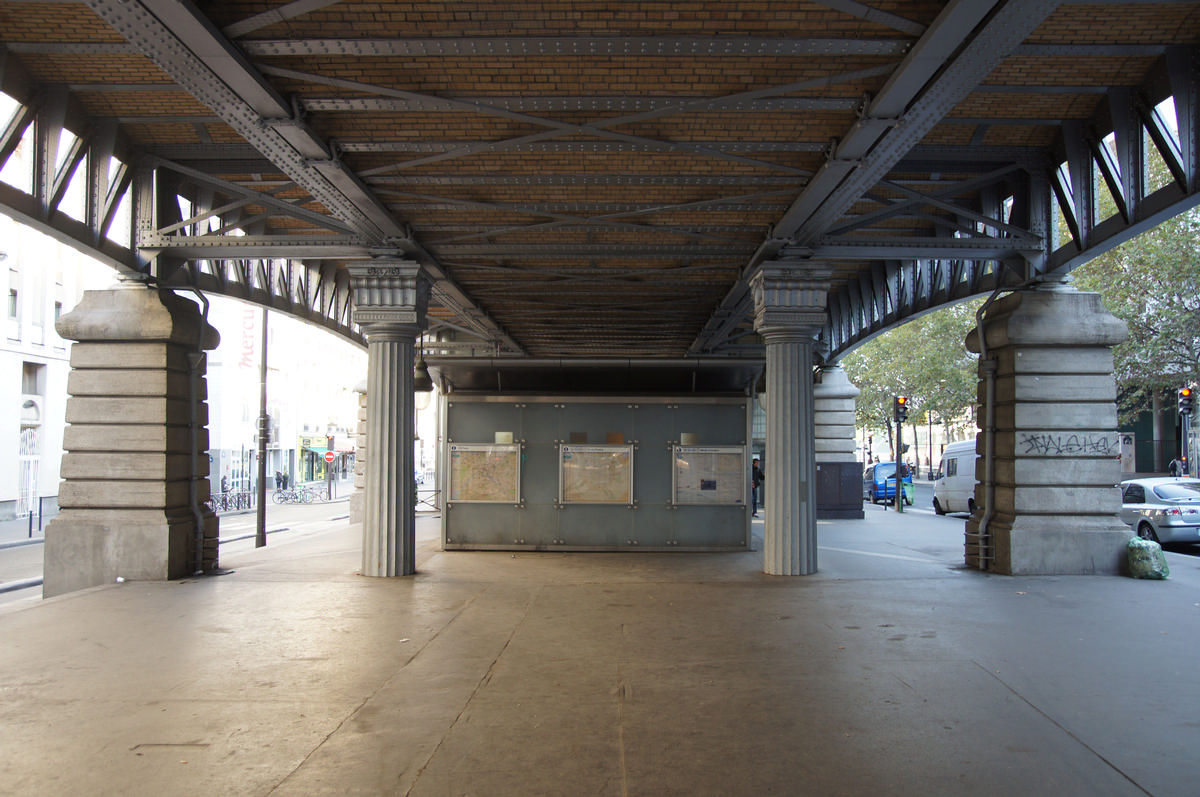 Metrobahnhof Quai de la Gare 