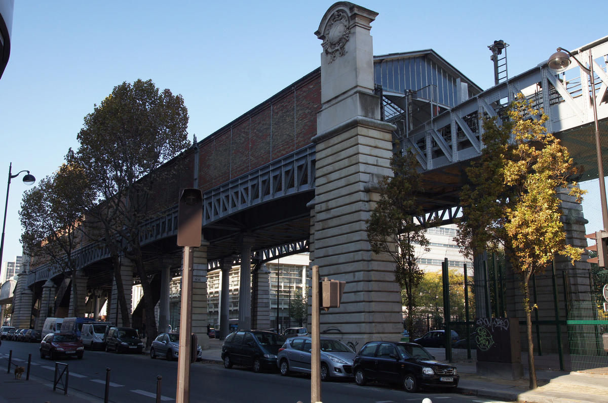 Chevaleret Metro Station 