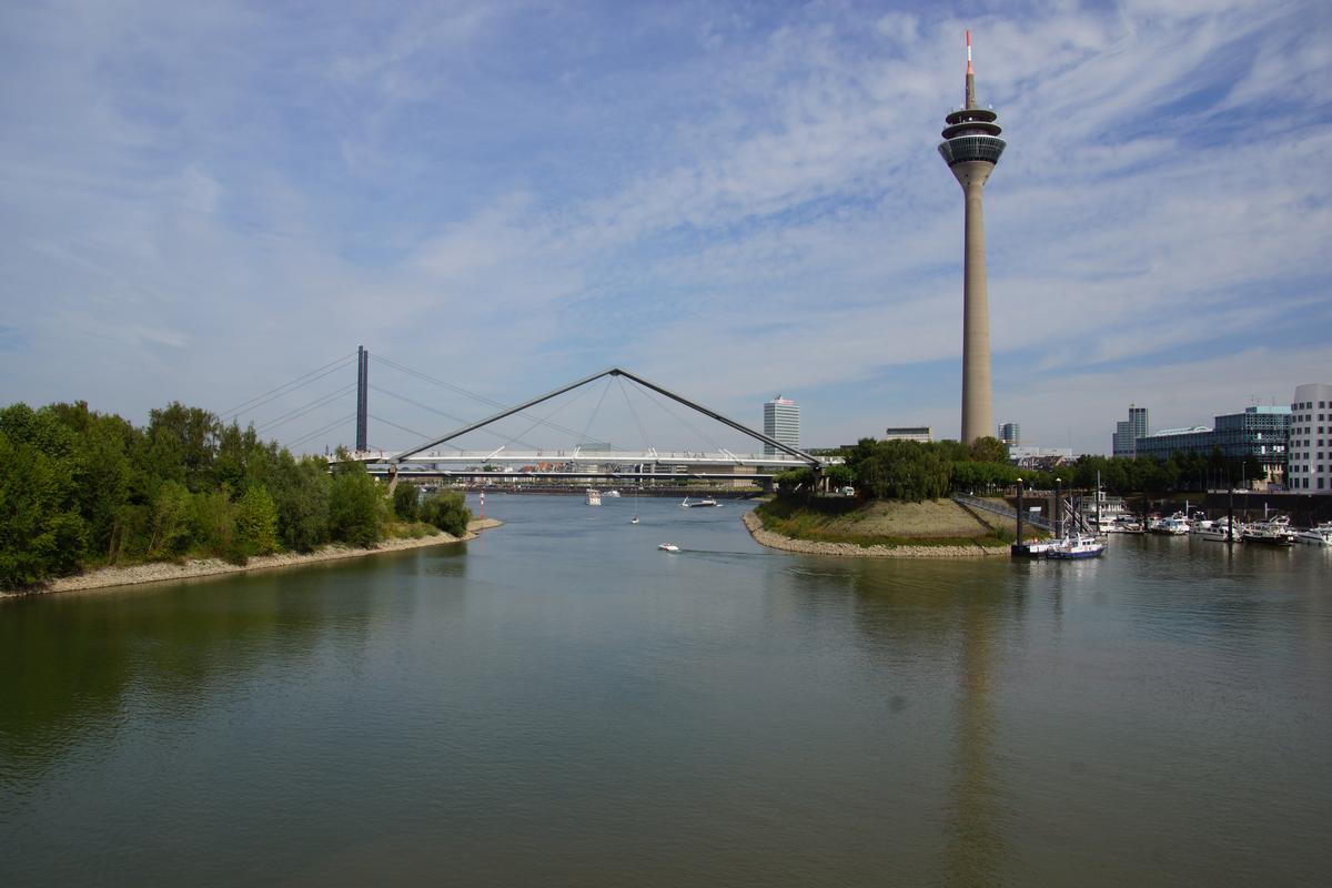 Düsseldorf Harbor Bridge 