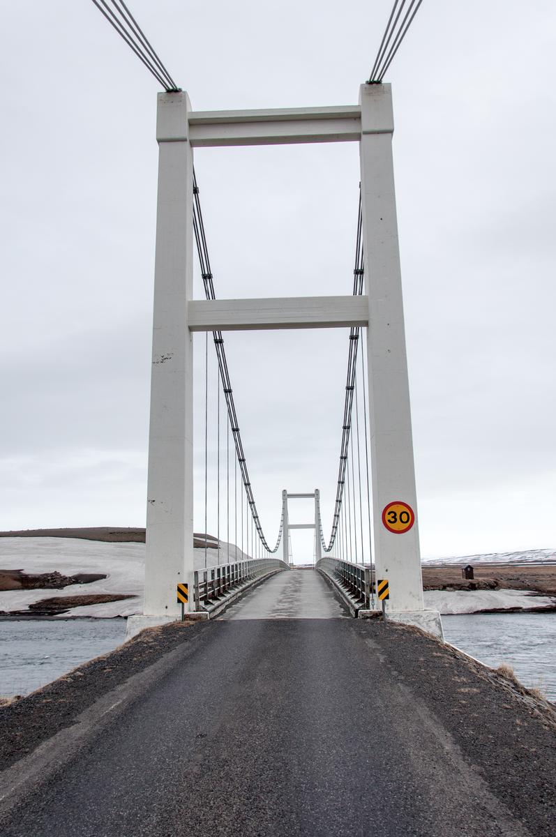 Brücke über den Jökulsá á Fjöllum 