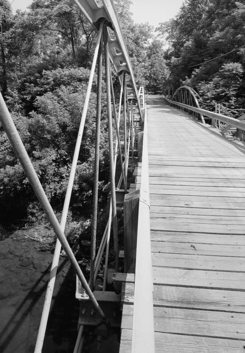 Shaw BridgeUnderside of bridge from south side of creek. 