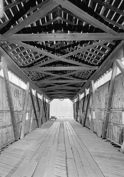 covered bridge truss types
