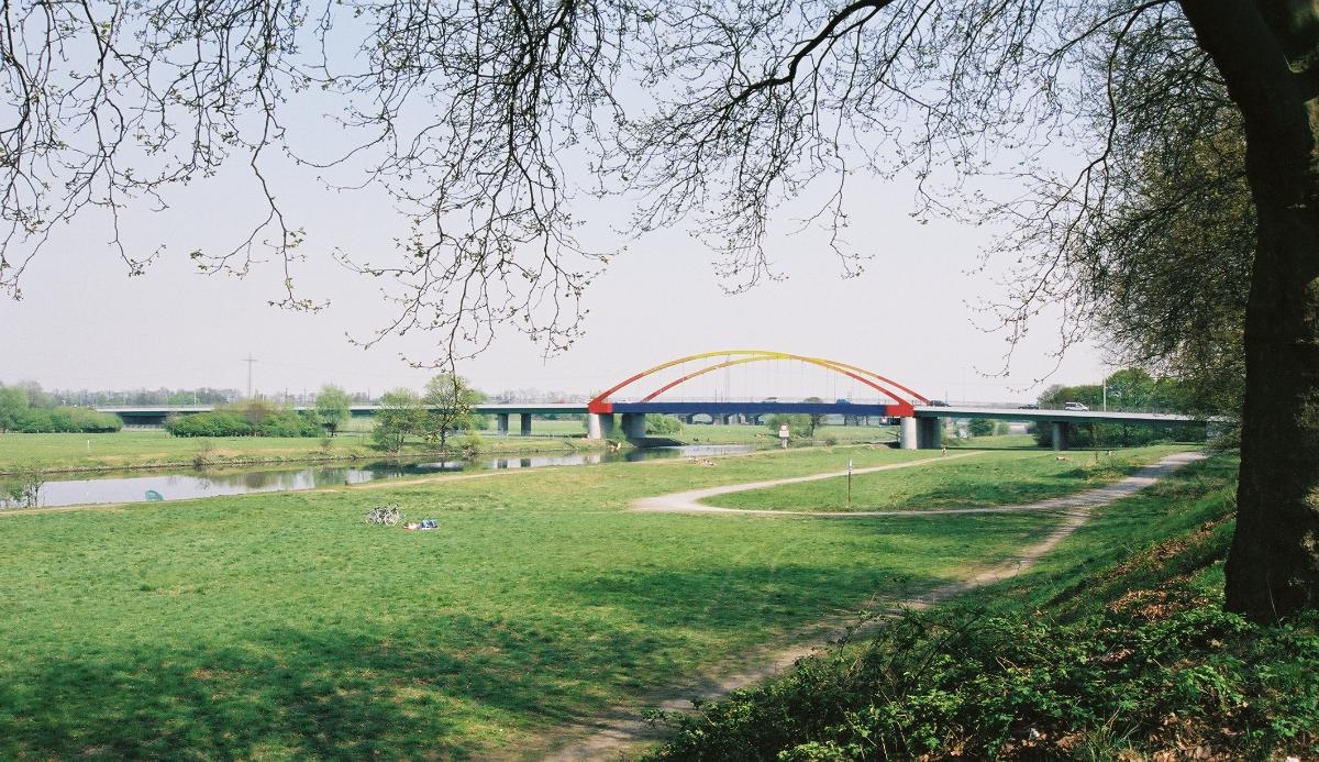 Aakerfährbrücke, Duisburg 