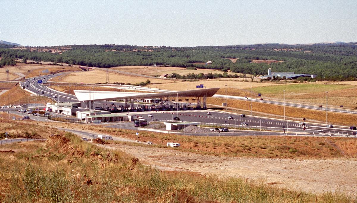 Mautstation Millau-Viadukt 