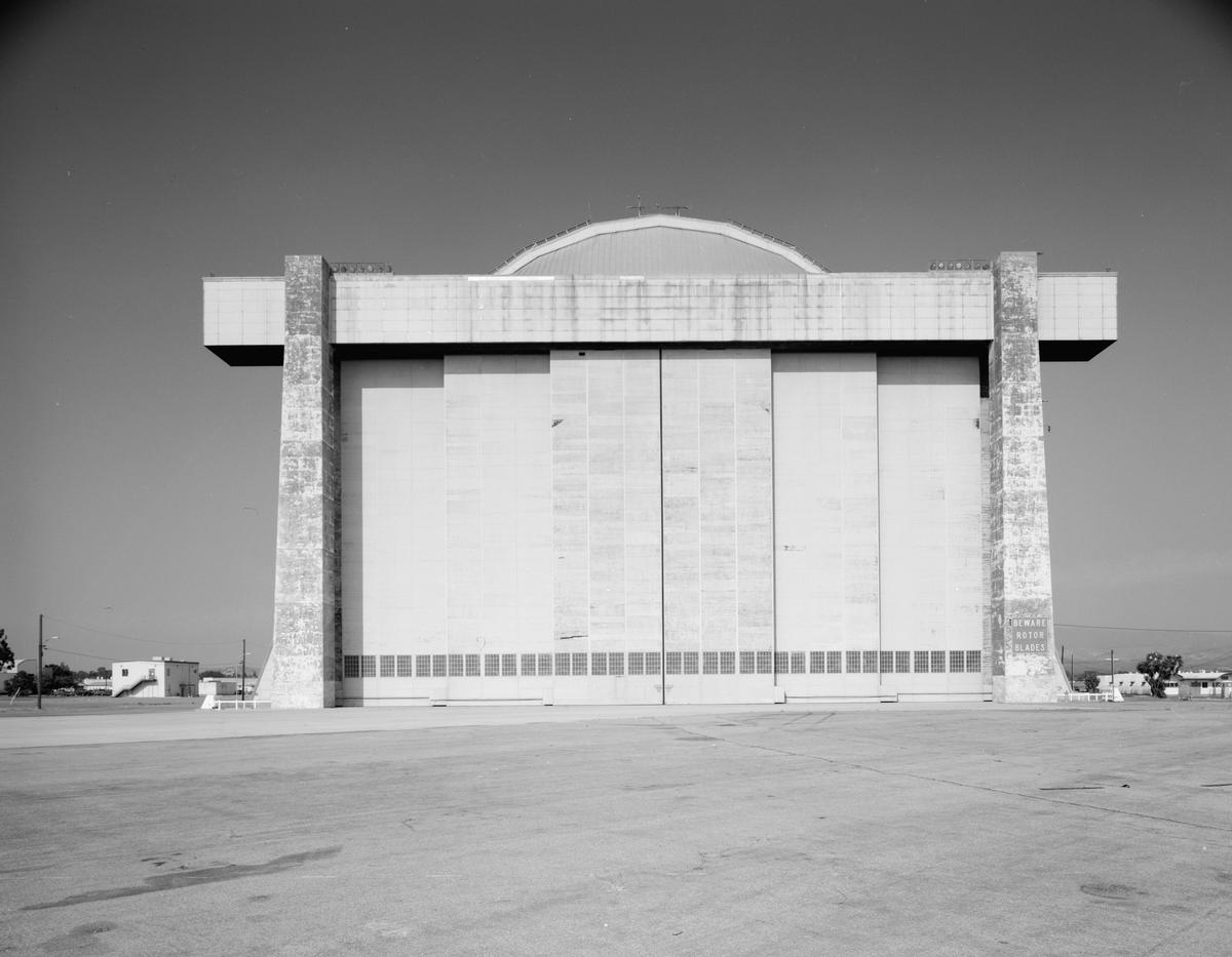 Hangar 1, Marine Corps Air Station in Tustin, Kalifornien 