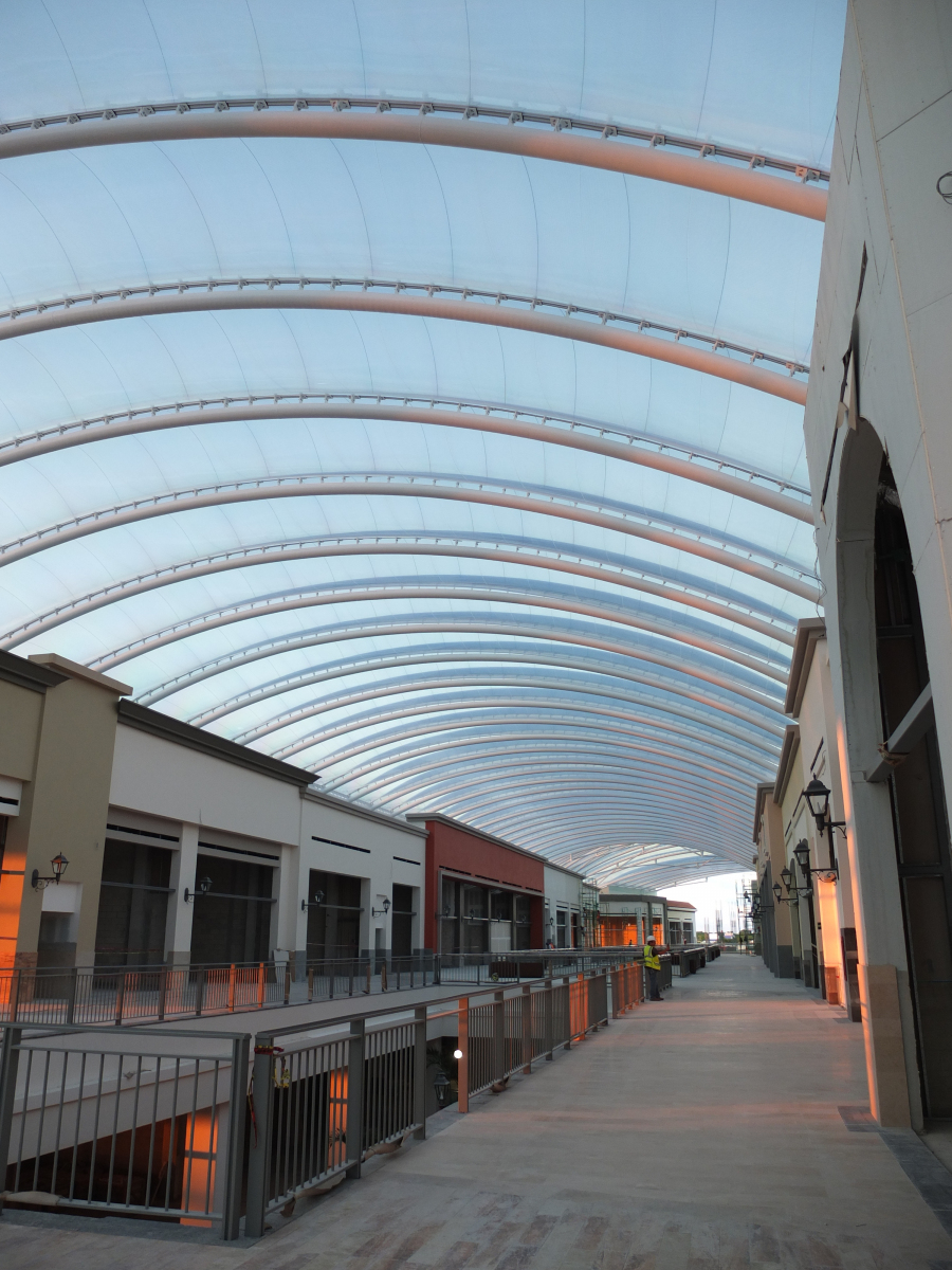 Cabo Norte Mall Membrane Roof 