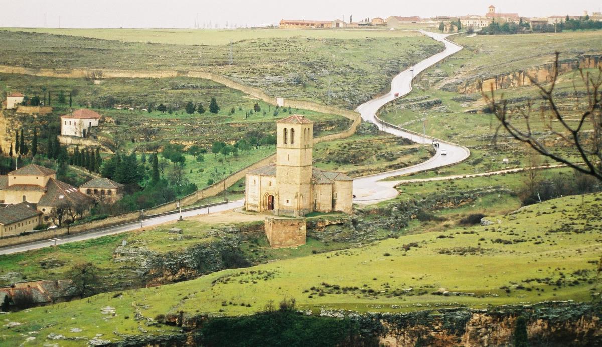 Zwölfseitige Kirche in Segovia 