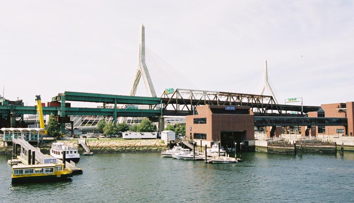 Leonard P. Zakim Bunker Hill Bridge, Boston, Massachusetts 