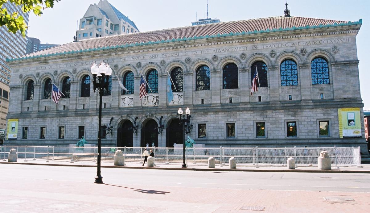 Boston Public Library, Boston, Massachusetts 