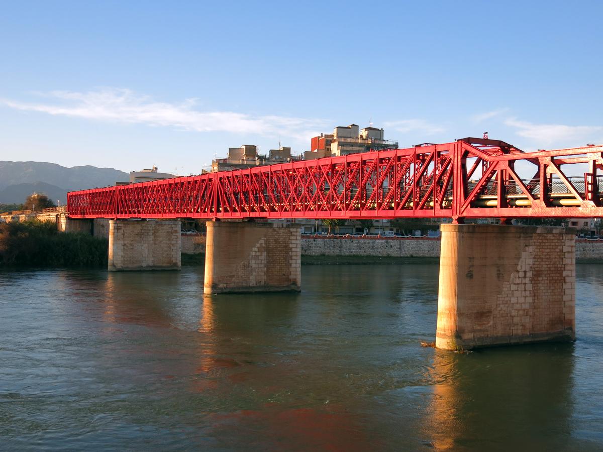 Eisenbahnbrücke Tortosa 