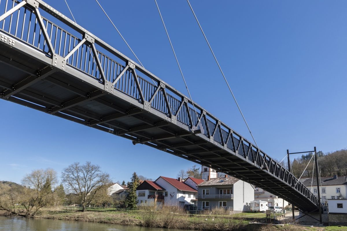 Geh- und Radwegbrücke Metzdorf-Moesdorf 