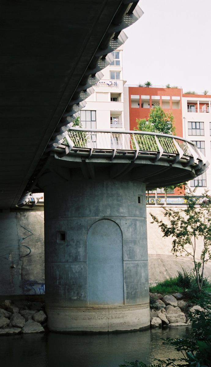 Jean Zuccarelli Bridge, Montpellier 
