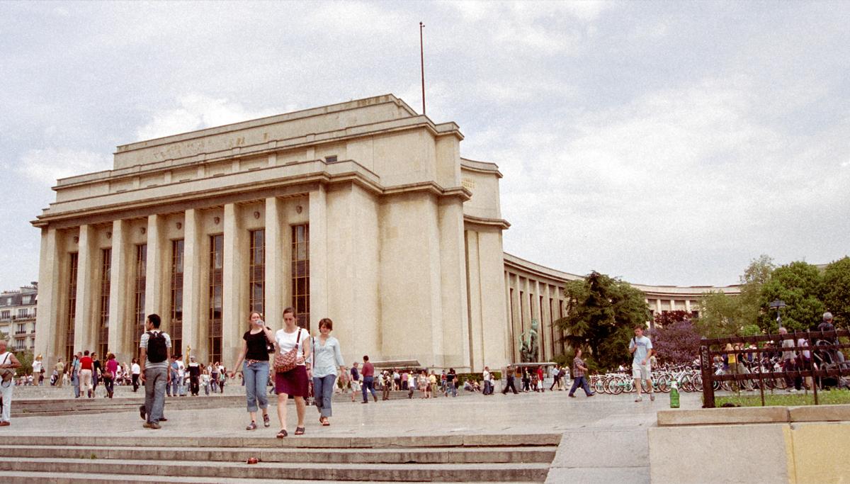 Palais de Chaillot, Trocadéro, Paris 