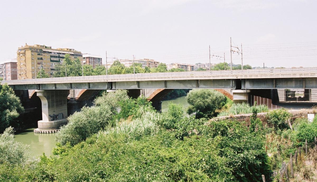 Tiber River Railroad Bridge (I), Rome 