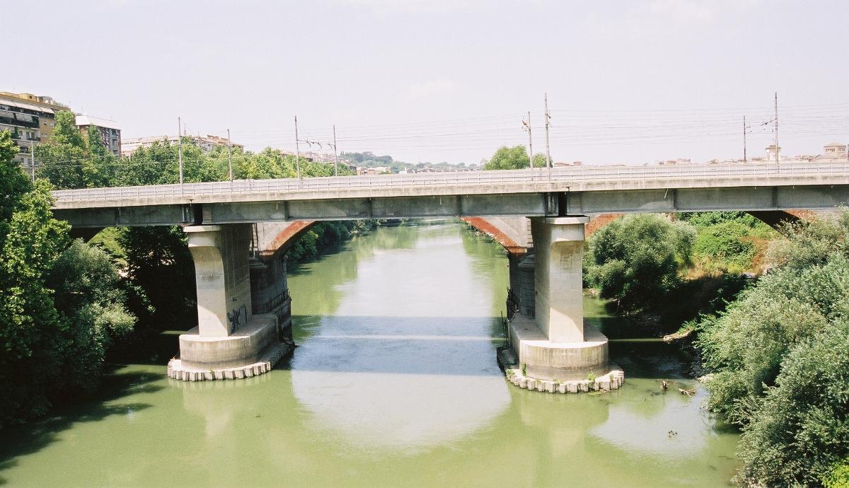Tiber River Railroad Bridge (I), Rome 