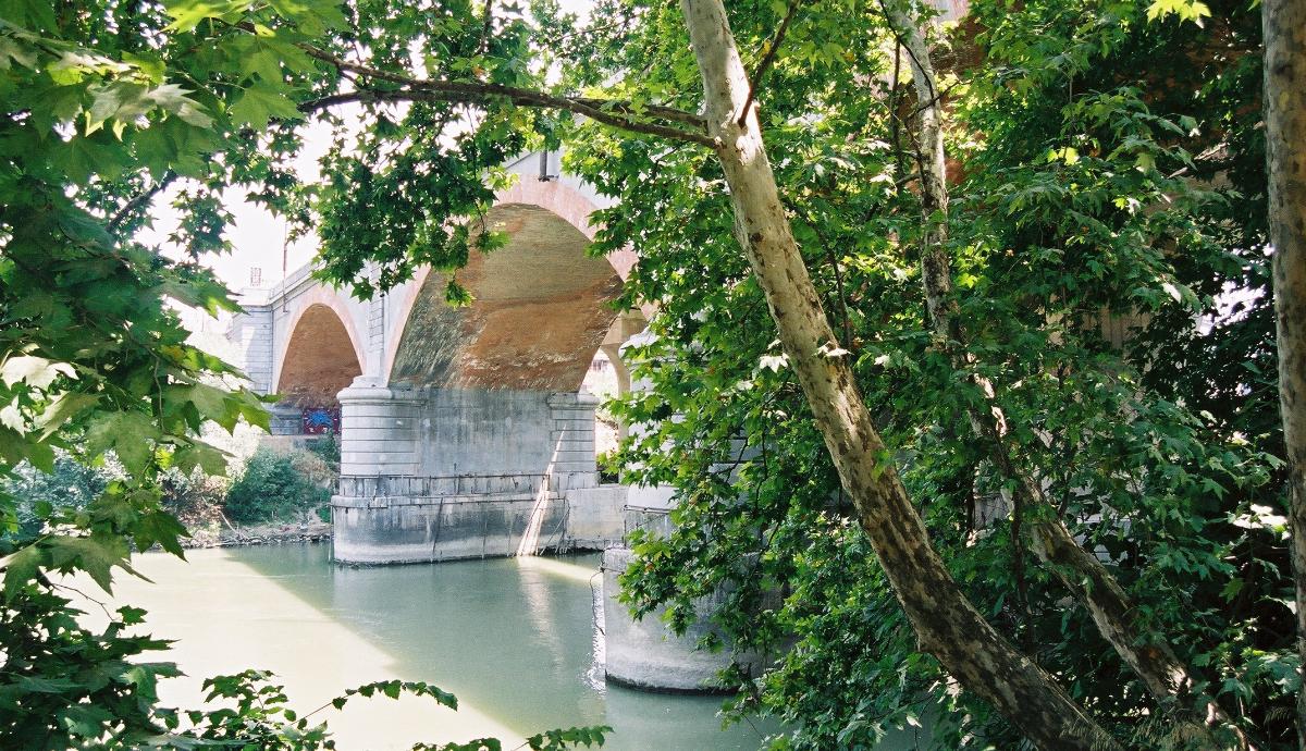 Tiber River Railroad Bridge (II), Rom 