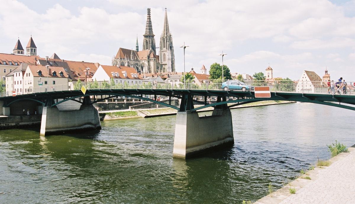 Eiserne Brücke, Regensburg 