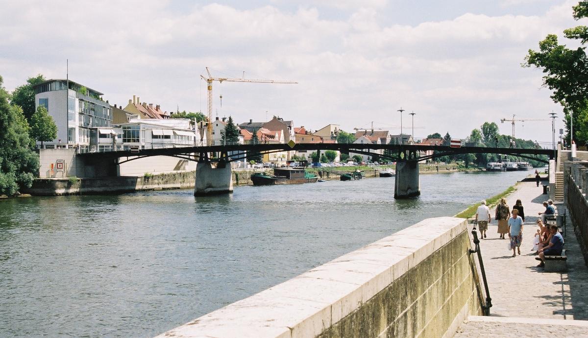 Eiserne Brücke, Regensburg 