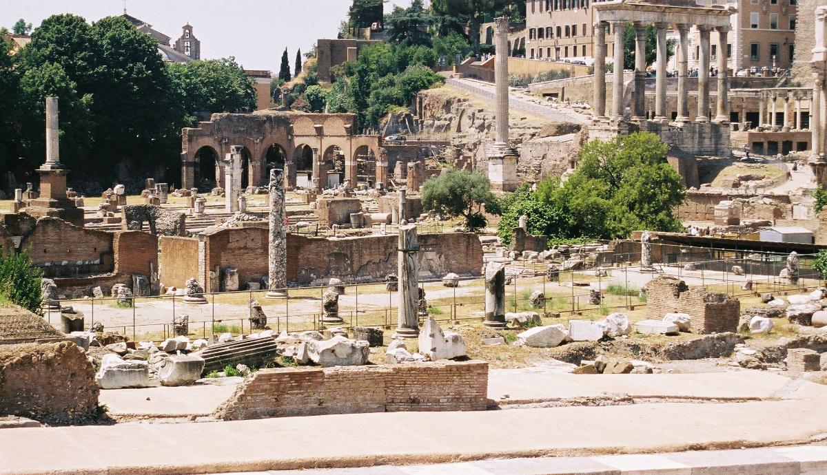 Basilica Aemilia, Forum Romanum, Rome 