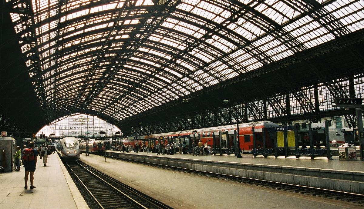Gare centrale de Cologne 