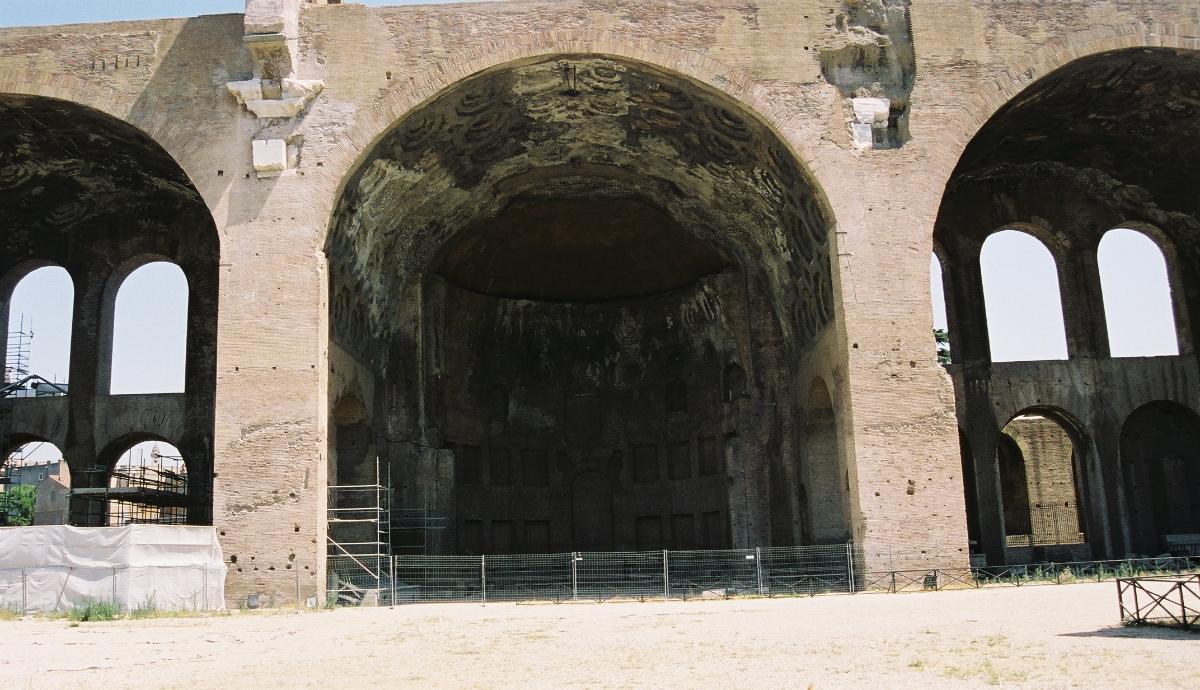 Basilika des Maxentius, Forum Romanum, Rom 