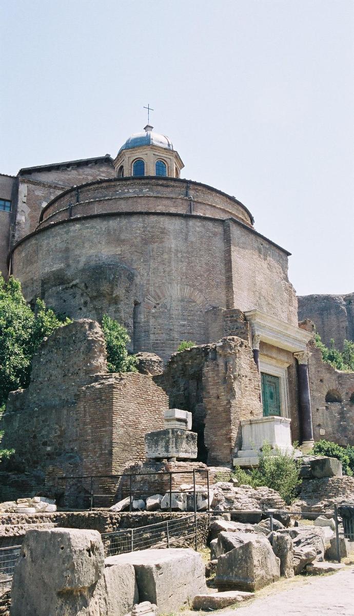 Tempel des Romulus, Forum Romanum, Rom 