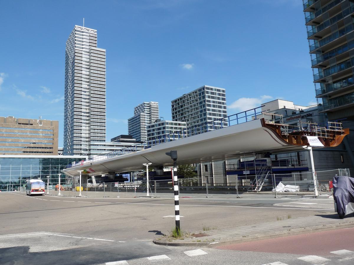 Metrobahnhof Den Haag CS der Erasmuslijn 