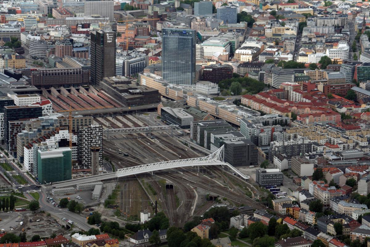 Gare centrale d'Oslo 