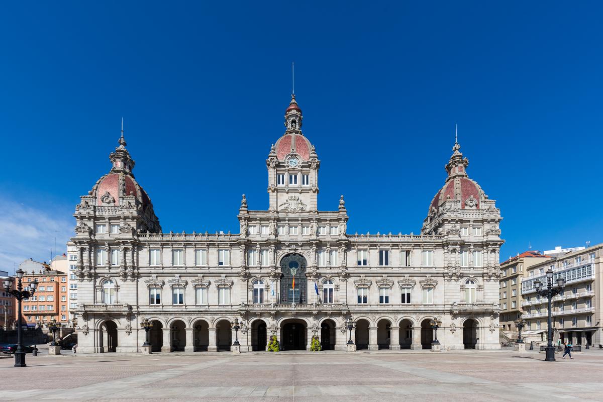 Rathaus von La Coruña 