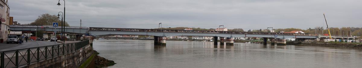 Eisenbahnbrücke Bayonne 