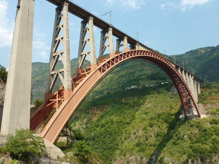 Eisenbahnbrücke Beipanjiang 