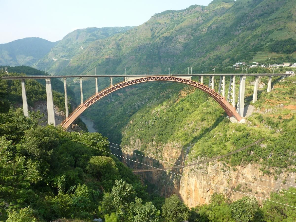 Beipanjiang Railroad Bridge 