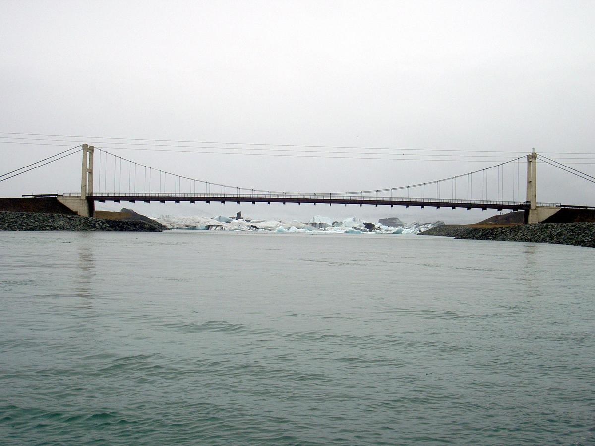 Hängebrücke Jökulsárlón 
