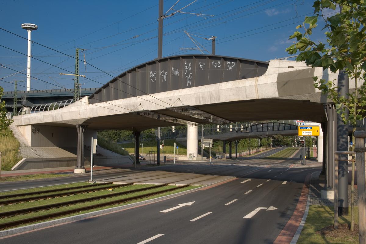 Eisenbahnüberführung Stephanitor in Bremen 