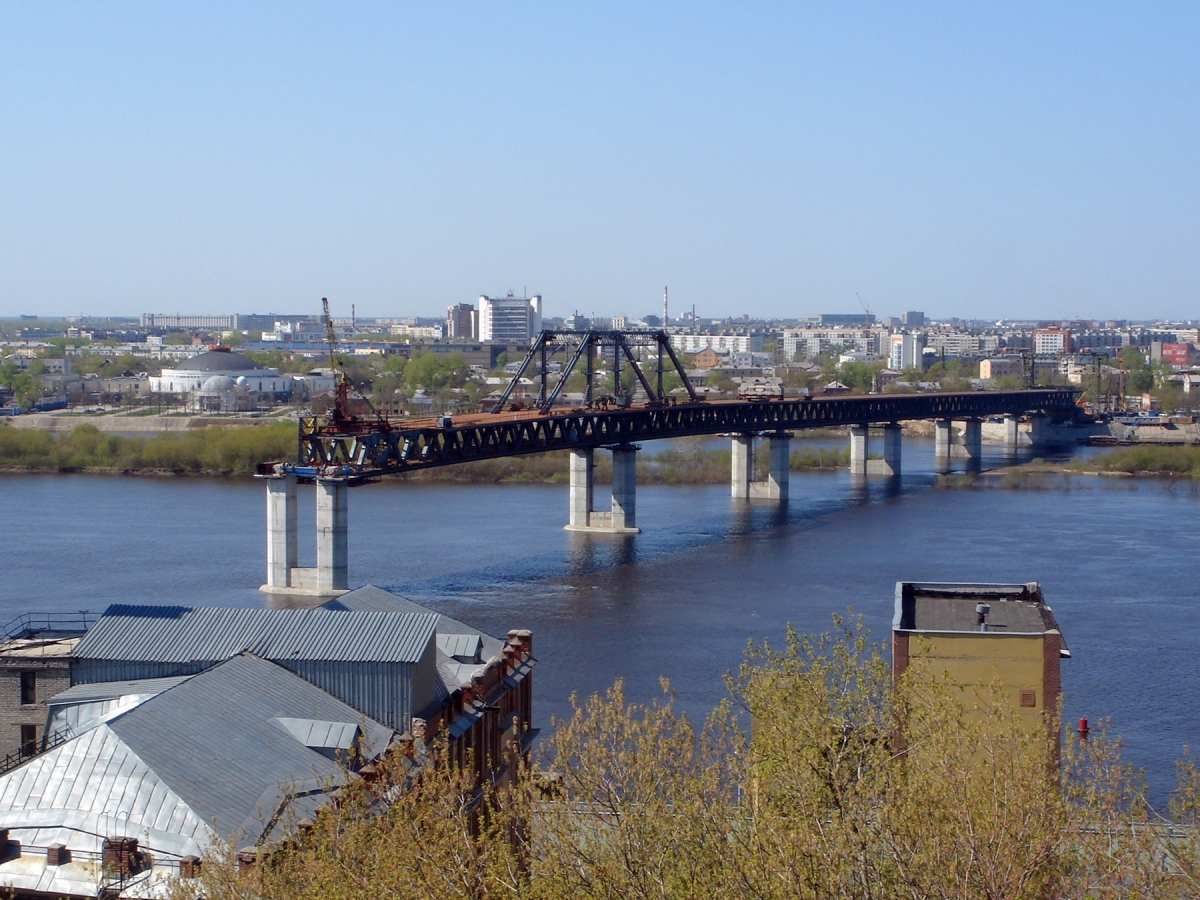Nizhnegorodsky-Metrobrücke 