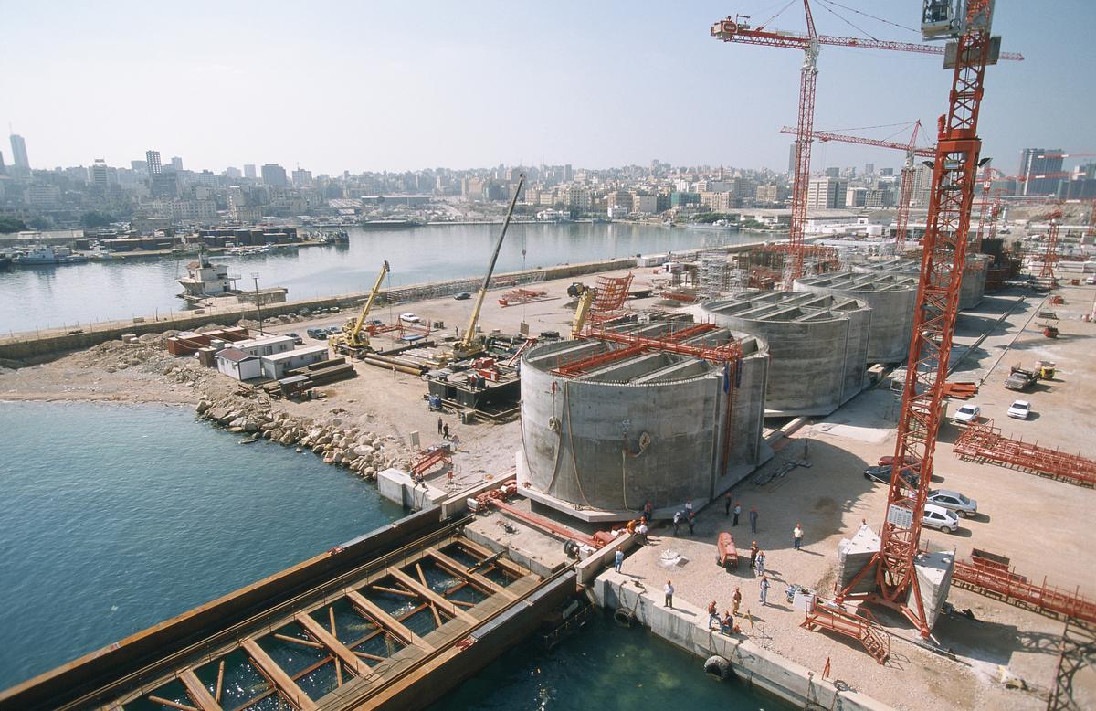 Beirut Sea Front Caissons 