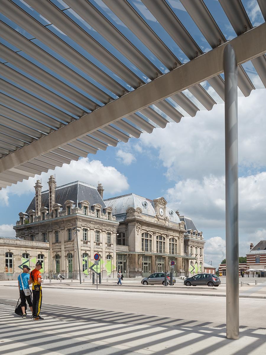 Canopy of Saint-Omer Station 