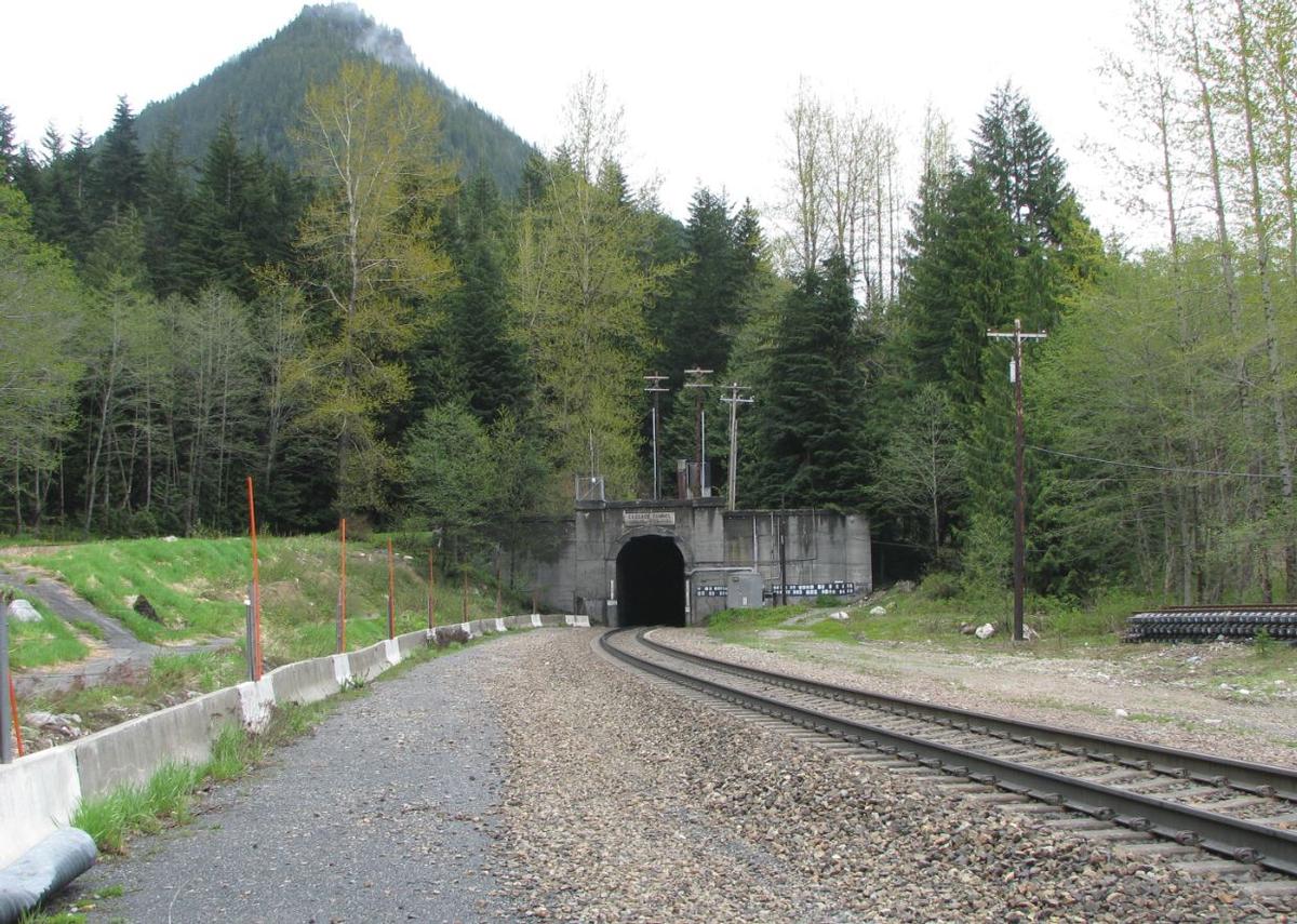 West Portal, Cascade Tunnel, Scenic, WA, United States 
