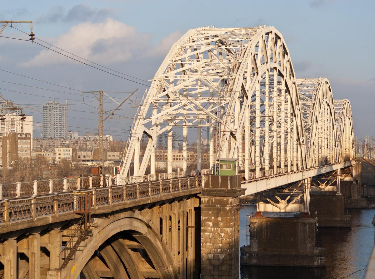 Eisenbahnbrücke Kiev 