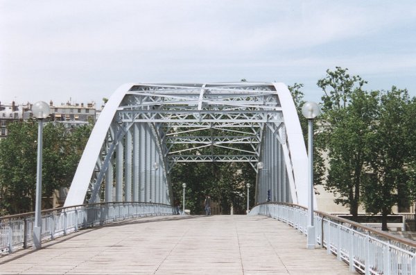 Debilly footbridge in Paris 
