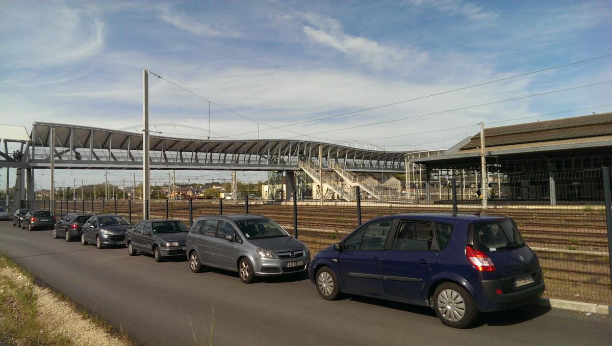 Passerelle de la gare de Blois 
