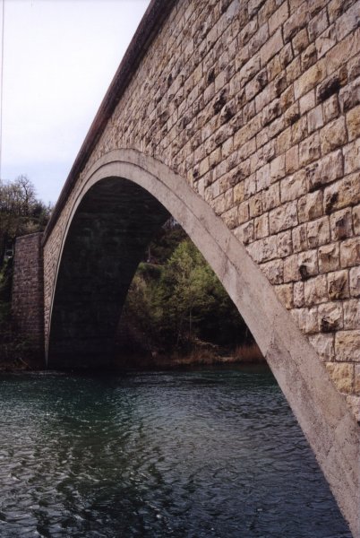 Verdonbrücke in Gréoux-les-Bains 