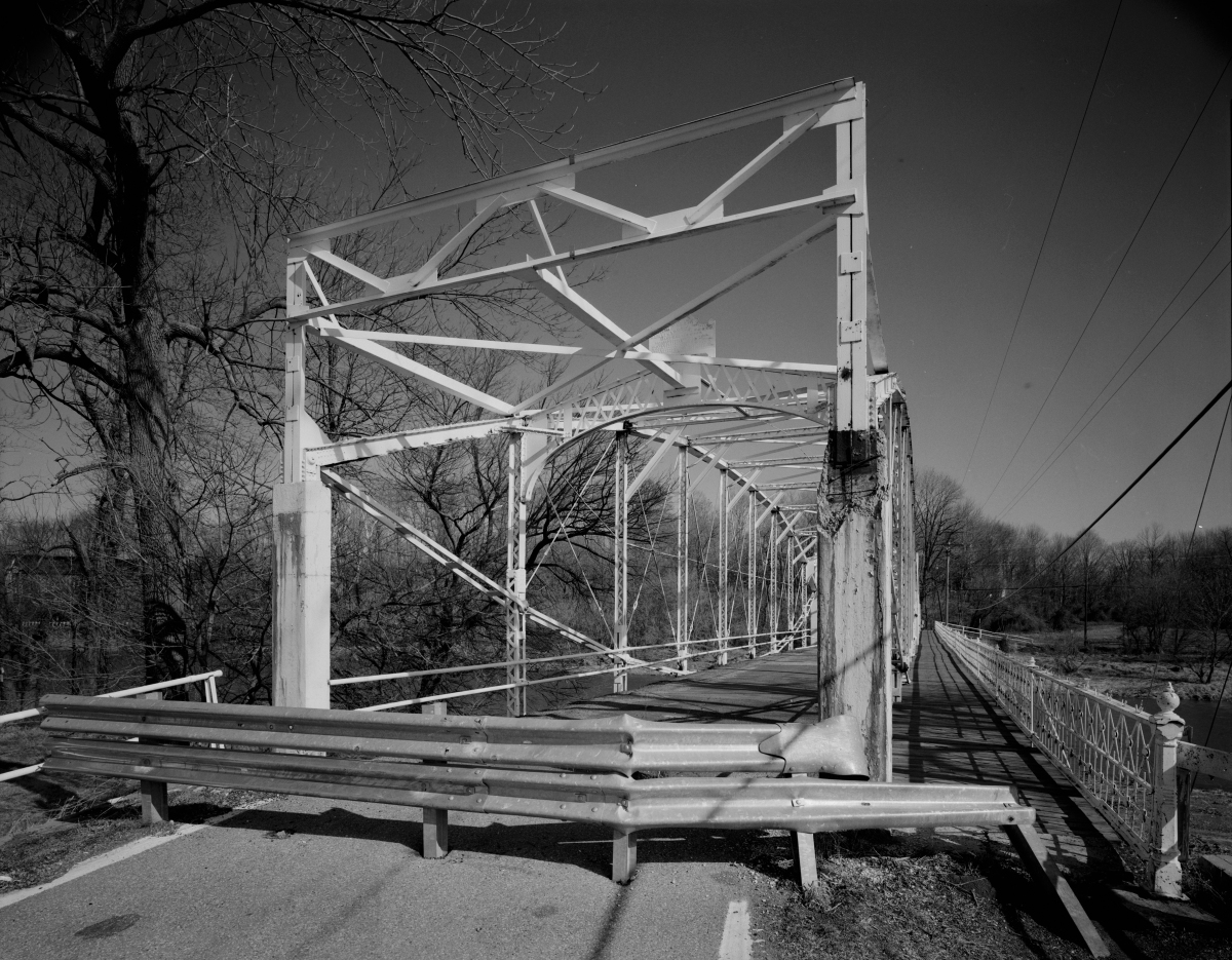 Neshanic Station Lenticular Truss Bridge 