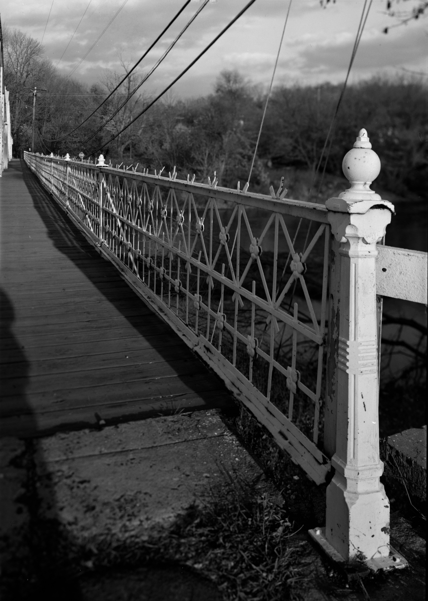 Neshanic Station Lenticular Truss Bridge 