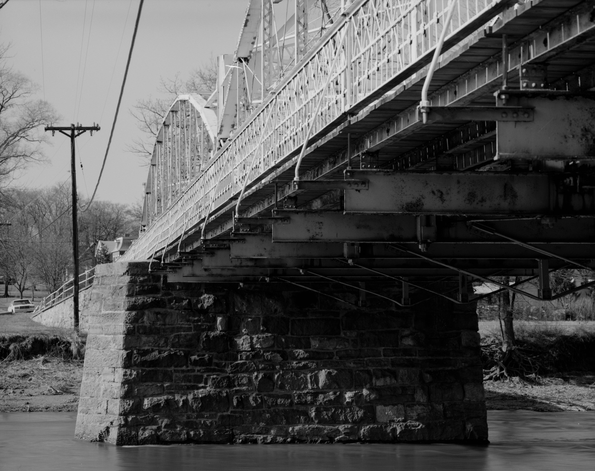 Neshanic Station Lenticular Truss Bridge 