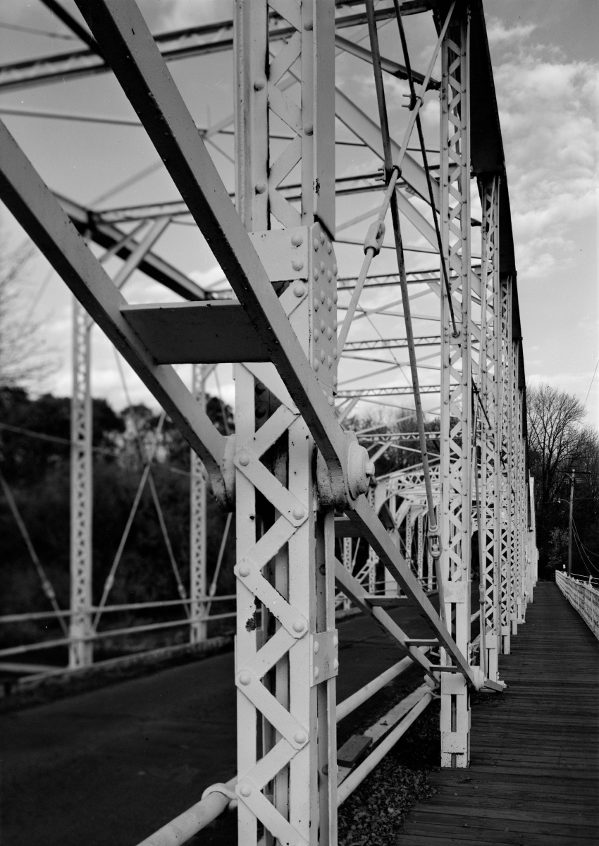 Neshanic Station Lenticular Truss Bridge 