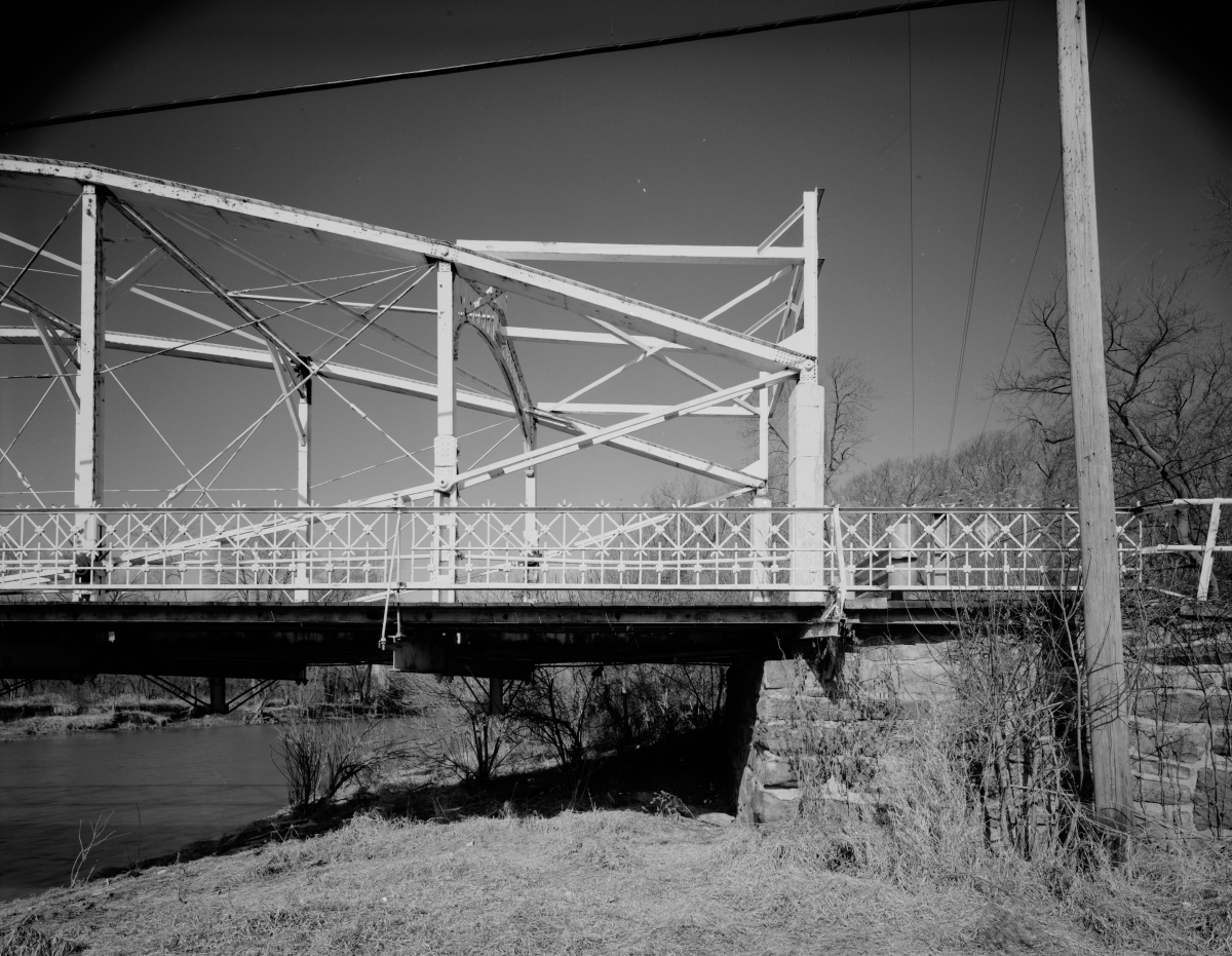 Neshanic Station Lenticular Truss Bridge 