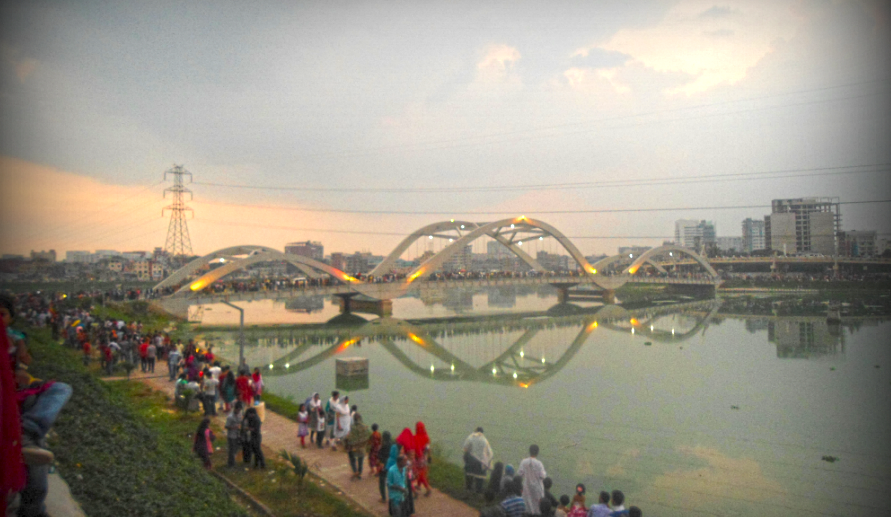 Zweite Hatirjheel-Brücke 