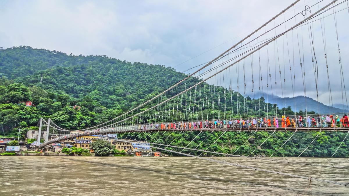 Ram Jhula Suspension Bridge 