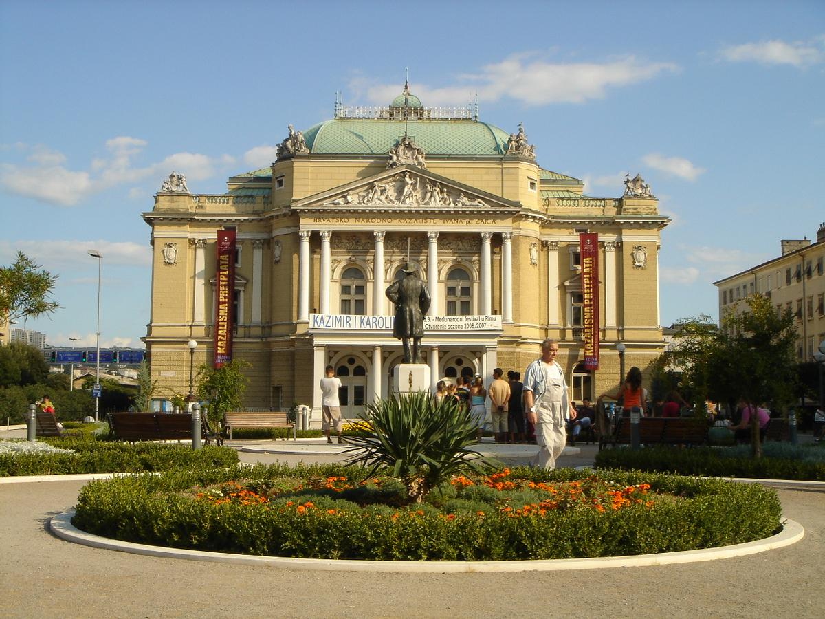Kroatisches Nationaltheater in Rijeka 